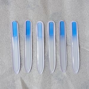Lot of 6 Crystal Glass Nail Files